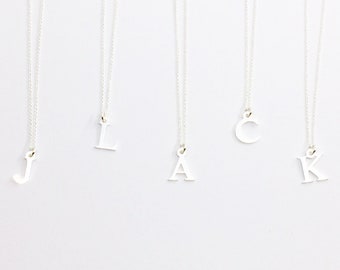 Necklace - LETTER, 925 silver, cute children&#39;s jewelry, filigree alphabet, special christening gift, personalized jewelry, birthday