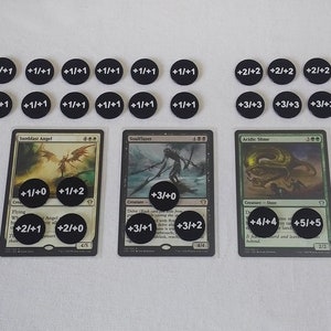 Compteurs de puissance/endurance en plastique Magic the Gathering (VENTE DES FINS)