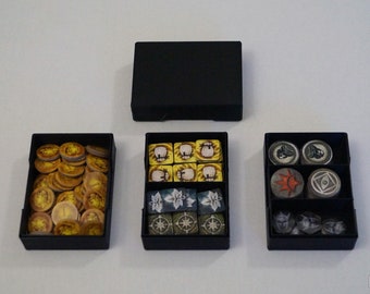 Token Tray, Tall, with Lid (poker card size)