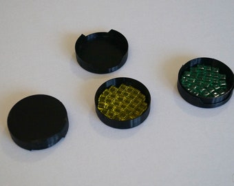 Token Tray, Round, with Lid