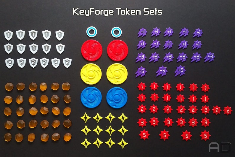 KeyForge-tokens afbeelding 1