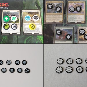 Magic the Gathering Plastic Keyword Counters (CLEARANCE SALE)