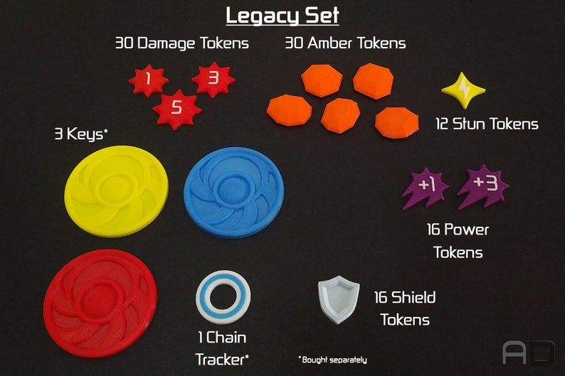 KeyForge-tokens afbeelding 7