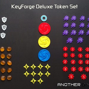 KeyForge-tokens Deluxe Set: 90 pcs