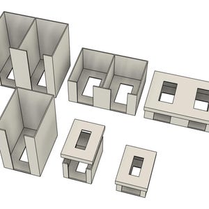 Card Dispenser STLs (x17) Sizes: Poker, Mini American & Euro