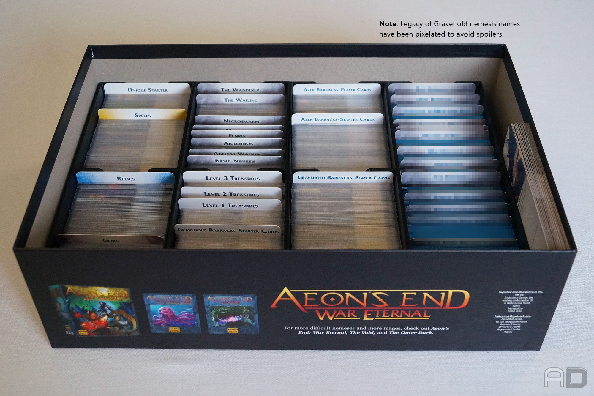 Aeon's End Legacy of Gravehold Insert Stls - Etsy