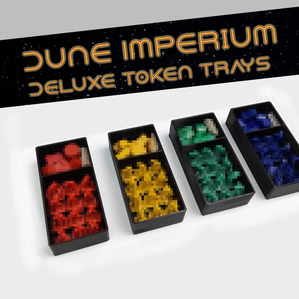 Dune Imperium Deluxe Player Organiser Trays