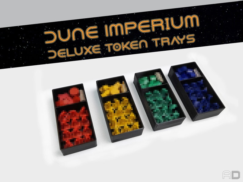 Dune Imperium Deluxe Spieler-Organizer-Tabletts Bild 1