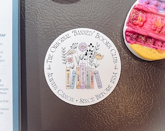 Original Banned Books Club Magnet | Catholic Bible Magnet | Deuterocanonical Gift