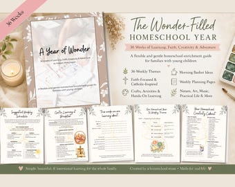 A Year of Wonder | A Supplemental Homeschool Guide
