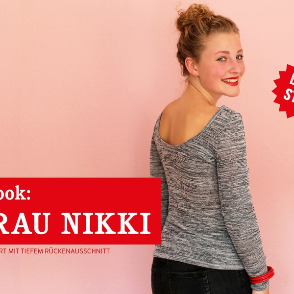 Basicshirt mit schönem Rücken FRAU NIKKI e-book