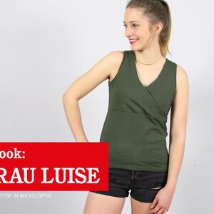 Summer top in wrap look FRAU LUISE e-book