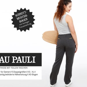 Cool sweatpants FRAU PAULI paper cut image 1