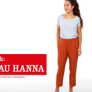 Madame HANNA Pantalon décontracté à taille élastique image 1