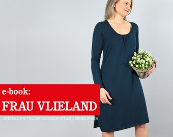 Jerseykleid Rundhalsausschnitt FRAU VLIELAND e-book