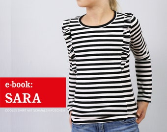 Shirt mit kleinen Rüschen SARA e-book