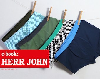 Comfortable pants for men HERR JOHN e-book