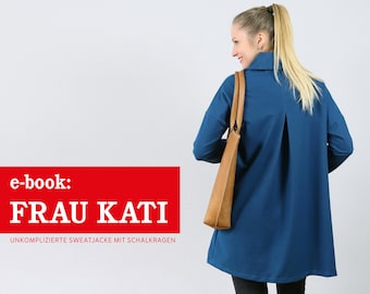 Sweatjacke mit Schalkragen FRAU KATI e-book