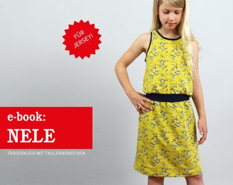 Trägerkleid mit Taillenbündchen NELE e-book