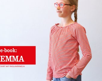 Kindershirt mit Raglanärmeln EMMA e-book