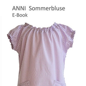 Summer blouse ANNI e-book image 1