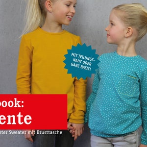 Sweater with breast pocket BENTE e-book image 1