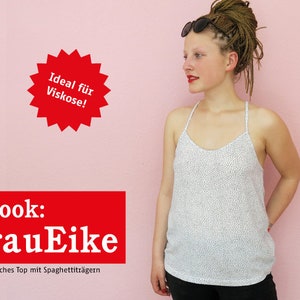 Summer top with spaghetti straps FRAU EIKE e-book