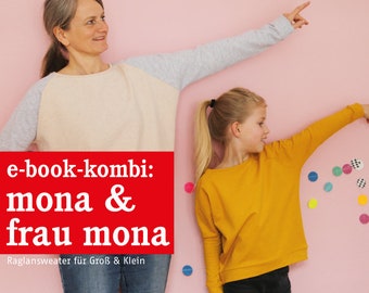 FRAU MONA & MONA sweater in matching look, e-book