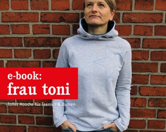 Hooded sweater for women FRAU TONI e-book