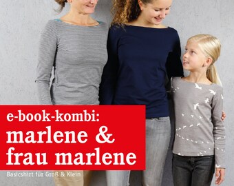 FRAUMARLENE & MARLENE Partnerlook-Shirts e-book