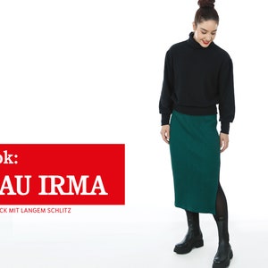 wąska spódnica z rozcięciem • PANI IRMA, e-book