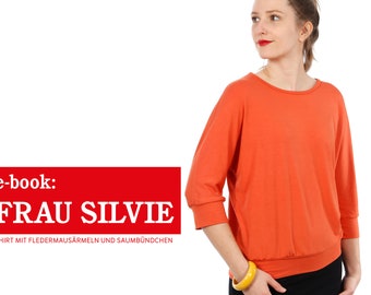 Camisa con mangas murciélago y puños en el bajo FRAU SILVIE e-book