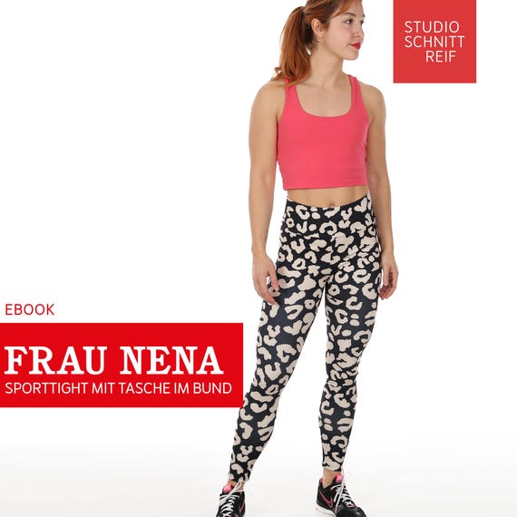 Leggings Donna Con Stampa Casual - Pantaloni Morbidi, Vita Alta, Traspiranti, Per Yoga, Casa, Tempo Libero