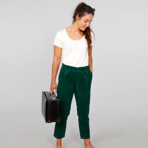 Madame HANNA Pantalon décontracté à taille élastique image 9