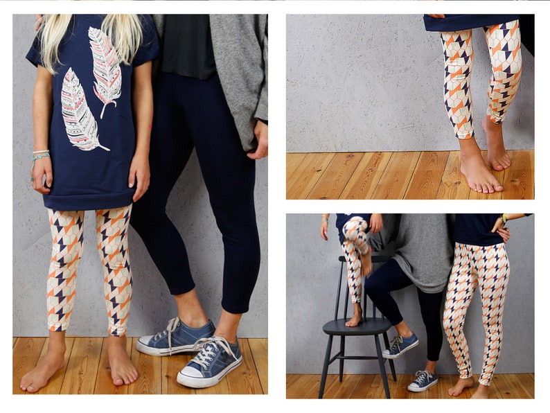 Women's Leggings MRS RIEKE Paper Cut image 2