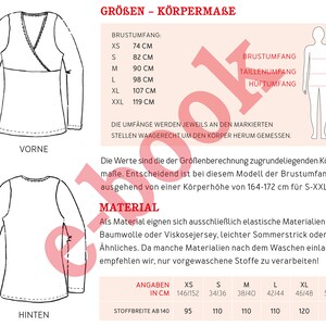 Shirt mit Wickeloptik FRAU LIESE e-book Schnittmuster Studio Schnittreif Bild 2