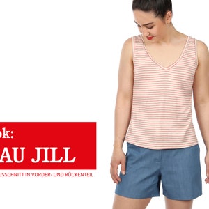 FRAU JILL V-neck top, e-book