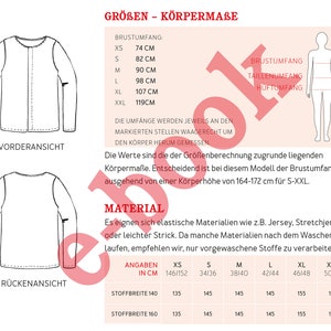 Long-sleeved shirt with wide piping FRAU JELLA e-book image 2