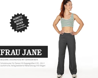 Pantalón deportivo • MUJER JANE, corte de papel