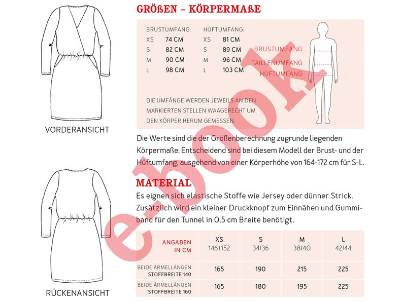 Jerseykleid in Wickeloptik FRAU VILMA e-book Bild 2