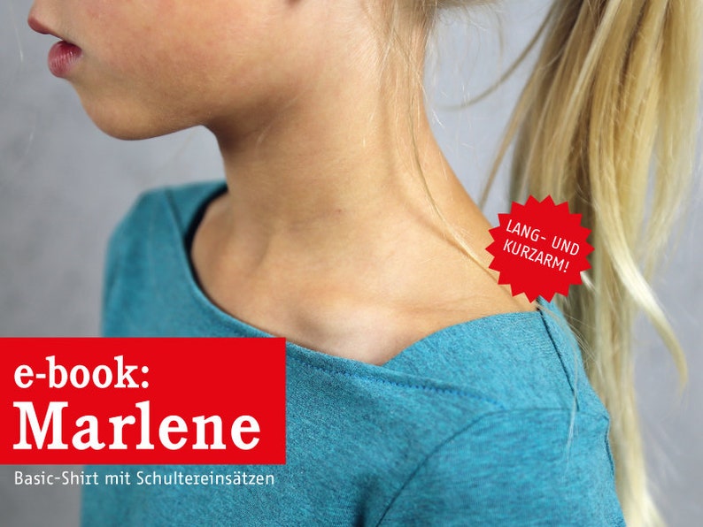 Basicshirt für Mädchen, MARLENE, e-book Bild 3