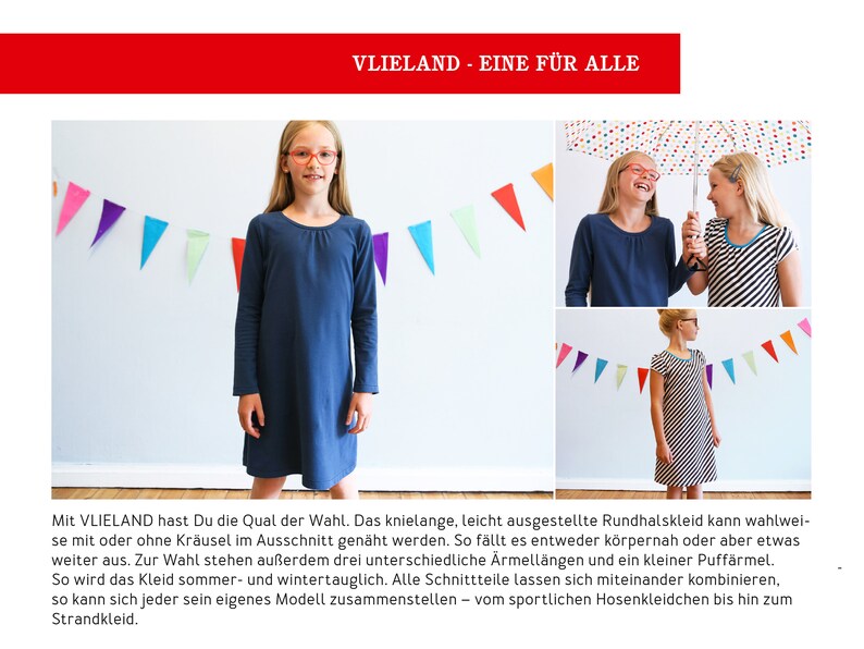 Jerseykleid mit Rundhalsausschnitt, VLIELAND, e-book Bild 2