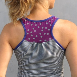 Women's top with racerback FRAU HENNIE e-book image 8