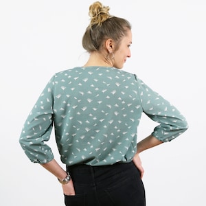 Slip-on blouse with box pleat FRAU SUKI e-book image 6