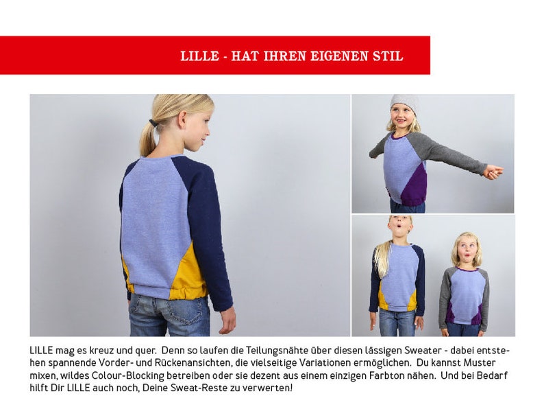 Raglansweater LILLE e-book Bild 2