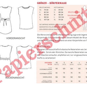 Cooles Kleid und Shirt FRAU JULIE Papierschnitt Bild 2