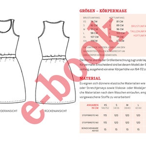 Strap dress with waistband FRAU NELE e-book image 3