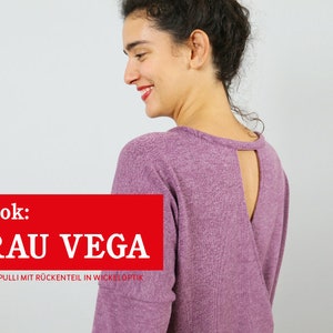 Casual sweater in wrap look FRAU VEGA e-book image 3