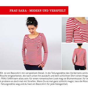 Shirt with small ruffles FRAU SARA e-book image 2