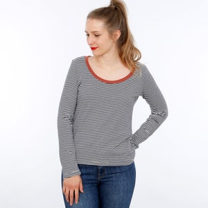 Basic shirt with round neck FRAU ANICA e-book image 9